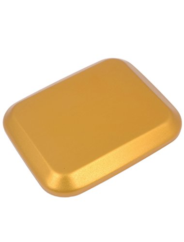 Aexit RC Car Electrical equipment Boat Plane Spare Parts 88mm x 108mm Good performance Brown Aluminum Screw Tray w Magnetic Pad