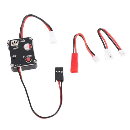 Brushless ESC, 15A Speed Controller with 2700KV Motor, Compact Brushed Electronic Speed Control for RC Car Enthusiasts Offroad Racing and Hobbyist Upgrades