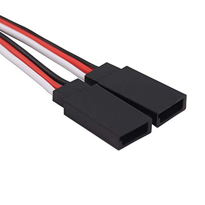 5pcs 6" / 150mm Servo Cable Y Harness Extension Cord 22awg 60 cores for RC Car Helicopter Servo Receiver Wire Lead(C141-5)