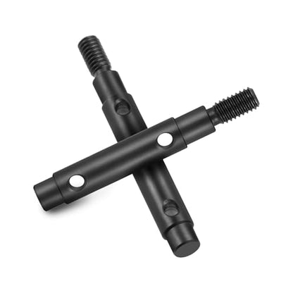 1 Set Steel Portal Drive Stub Axles +5mm Extended for Redcat Ascent 1/18 RC Crawler Car Upgrades Parts - color: +5mm