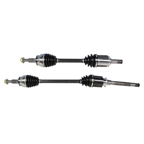 Front CV Axle Shaft Assembly Set Compatible with Dodge Durango 2011-2024, Jeep Grand Cherokee WK 2022 & Grand Cherokee 2011-2017, RWD/AWD/4WD Front Left Right CV Axle Joint - size: NCV10063_NCV10066/Pair