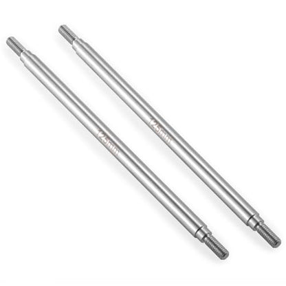 Stainless Steel Suspension Links 125mm for SCX10 TRX4 | Chassis Linkages Set 1/10 Scale RC Crawler Car Accessories - size: 125mm