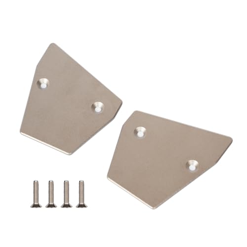 Titanium Sparking Skid Plate Guard Protect for Arrma 6S 1/7 Infraction/Limitless F1 V1/Felony | 2mm Thick Chassis Armor Undershield Protector,Skid Plate Chassis Upgrade Part Bottom Cover-Titanium B - color: 6s 1/7 Infraction/Limitless V1/Felony-titanium B