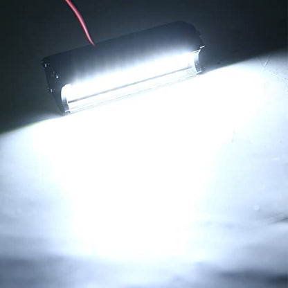 RC Light Bar 12LED Roof Lamp for 1/10 RC Crawler | Super bright,50mm/1.97",More robust thicker casing