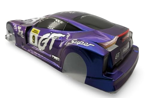 Preprinted PVC Body Shell for 1/10 On Road Racing Drift Car, No Cut, 1:10 Scale (GT Style, Color Changing) - style: GT Style, Color Changing