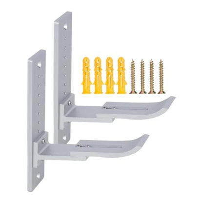 Rc Car Storage Rack Wall Hangers Wheel Mount Display Stand for 1/18 1/16 1/10 1/8 1/5 Crawler Car Model RC Hobby Trucks (Silver) - color: Silver