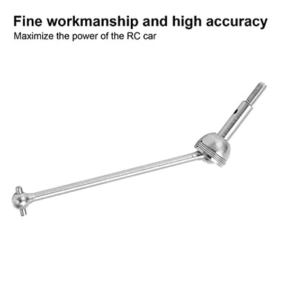 Joint Front Rear Set , RC Metal CVD Drive Shaft , Stainless Steel Front Axle Drive Shaft Replacement for WLtoys 144001 144002 124018 124019 124017 124016 RC Crawler Car , RC Drive Shaft RC Car Drive