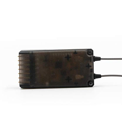 GoolRC Flysky FTr8B Receiver, 2.4GHz 8CH Dual Antenna Receiver with PWM/PPM/i.Bus/S.Bus Output Compatibility with AFHDS 3 Transmitters and RF Modules PL18/PL18 Ultra/NB4+/NB4 Pro+ for RC Car Boat