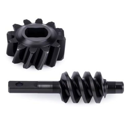 Differential Gear Worm Gear Set,Harden Steel Axle Gears for 1/30 Axial SCX30 RC Crawler Upgrade Parts, 2 Sets (2/12T,Overdrive 33%)