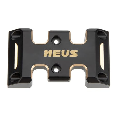 MEUS RACING 18g Brass Skid Plate for Axial SCX24 1/24 RC Crawler Upgrades (Brass) - color: Brass