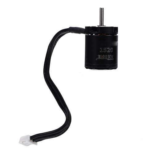 FTVOGUE RC Motor ESC Combo 50A Brushless Power Kit for 1/24 1/18 1/16 1/12 Crawler Cars with WiFi Link Adapter Design Programmable Parameters 3A BEC Output