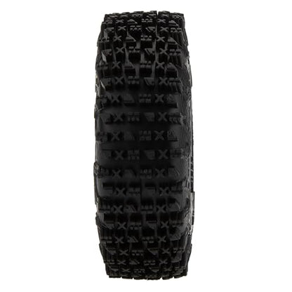 MEUS RACING 1.0 Tires - MS6 MPRO Pin Tires for TRX4M SCX24 FCX24 AX24 1/24 1/18 RC Crawler, 0.75/2.24/R1.0, #M1008 - size: M1008