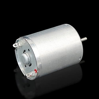 Model Geared High Speed 370 Mini Motor with Brush, 3V-6V, Precision Steering Gear Part, Large Torque Small Motor, Toy Model Motor Rotating Torque
