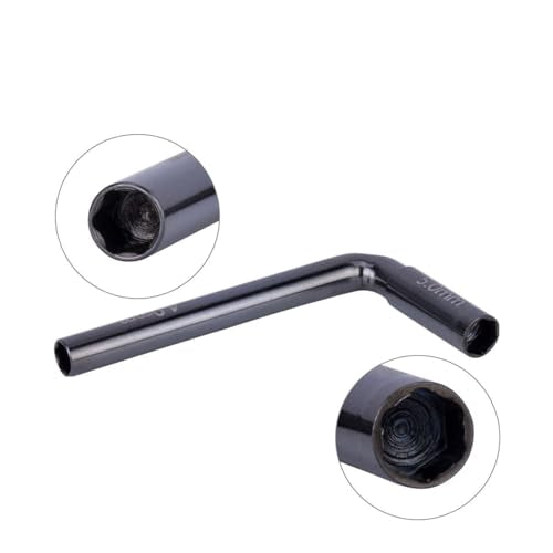 RC Car Spanner,Metal Thin Hex Nut Driver Mini Spanner M2/4mm&M2.5/5mm for RC Car 1/18 1/24 TRX4M SCX24 FCX24 AX24 FMS24 Sleeve Tools