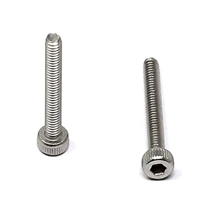 iexcell 100 Pcs M2 x 16mm Thread Pitch 0.4 mm Stainless Steel 304 Hex Socket Head Cap Screws Bolts Kit - size: M2 x 16mm