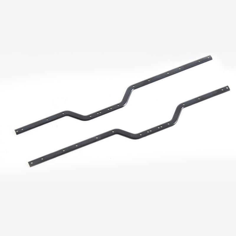 FMS FCX24M Rc Car Parts RC Crawler RC Trucks Parts Replacement Accessory for 1/24 Tacoma:Metal Frame Rail Set - style: Metal Frame Rail