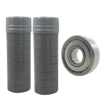 20Pcs 608ZZ Bearings 8x22x7mm Bimetallic Sealed Micro Deep Groove Ball Bearings, Suitable for Skateboard Rollers, 3D Printers, etc