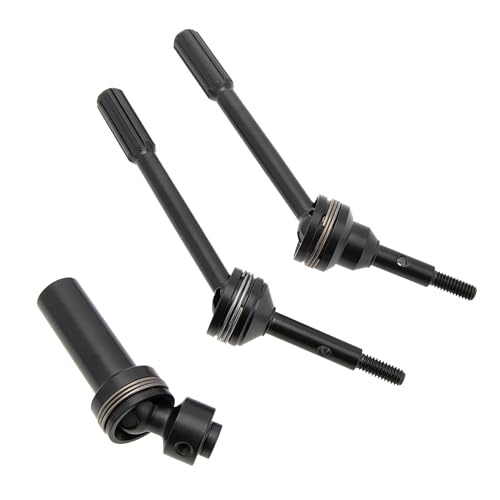 MEUS RACING Steel Front Rear Drive Shaft CVD Driveshaft Kit for 1/10 Traxxas Slash RC Car (for Old 4x4) - color: For Old 4x4