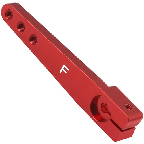 2Pack Vgoohobby 1.75inch 25T Servo Arm Horn Aluminum Long Steering Arms Compatible with Futaba Hitec Savox Power HD Servo Motors Fit RC Airplane Plane Car