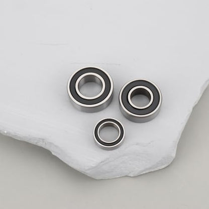 SING F LTD 32 Pcs Sealed Bearings Kit 5x11x4mm 5x8x2.5mm 6x12x4mm Replace OEM 56368 Compatible with Tami-ya Scania 770S 6x4