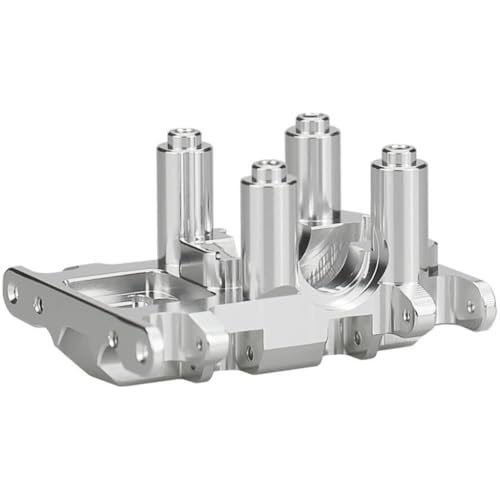 Hot Racing SXTY38LH08 Clear Anodized T6 Aluminum Center Gear Box Mount fits Axial SCX30