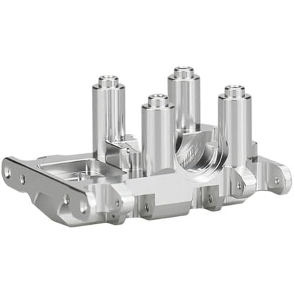 Hot Racing SXTY38LH08 Clear Anodized T6 Aluminum Center Gear Box Mount fits Axial SCX30