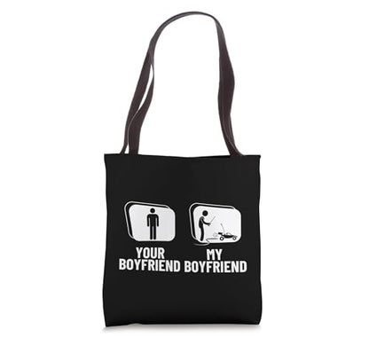 Remote Control Racing Your Boyfriend My Boyfriend RC Cars Tote Bag