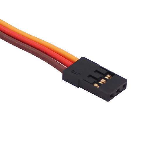 5pcs 24" / 600mm Servo Cable Y Harness Extension Cord 22awg 60 cores for RC Car Helicopter Servo Receiver Wire Lead(C146-5)