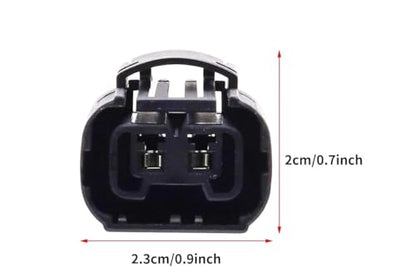 iJDMTOY 9006/HB4/H10 to 5202/P13W Pigtail Wire Wiring Harness Adapters Compatible with Fog Light Conversion Retrofit
