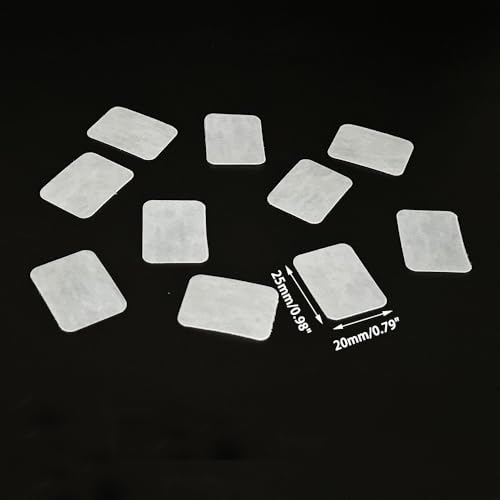 20PCS RC Plane Hinge Folding Leaf Paper Hinges Model Aileron Tail Wing Connector for RC Airplane Aircraft Helicopter DIY Model Plane Fix Wing Parts (25x20mm Shape1) - style: 25x20mm Shape1