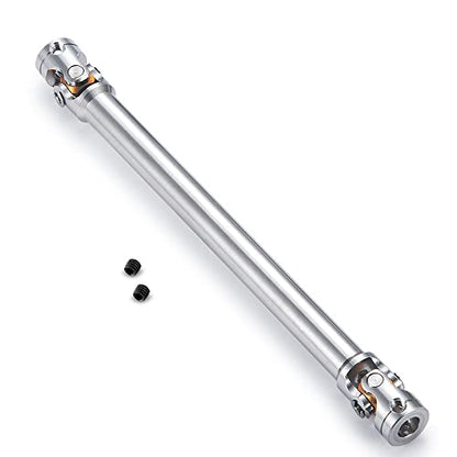 RC-Hub 1Pcs Metal RC Driveshafts for 1:14 Tamiya Tipper Truck | 45-50/47-57/55-67/60-80/70-90/110-260mm Drive Shaf,RC Car Upgrade Parts - size: 120-160mm