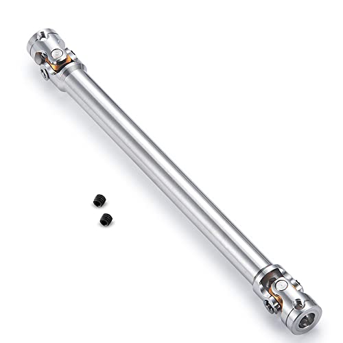 RC-Hub 1Pcs Metal RC Driveshafts for 1:14 Tamiya Tipper Truck | 45-50/47-57/55-67/60-80/70-90/110-260mm Drive Shaf,RC Car Upgrade Parts - size: 120-160mm