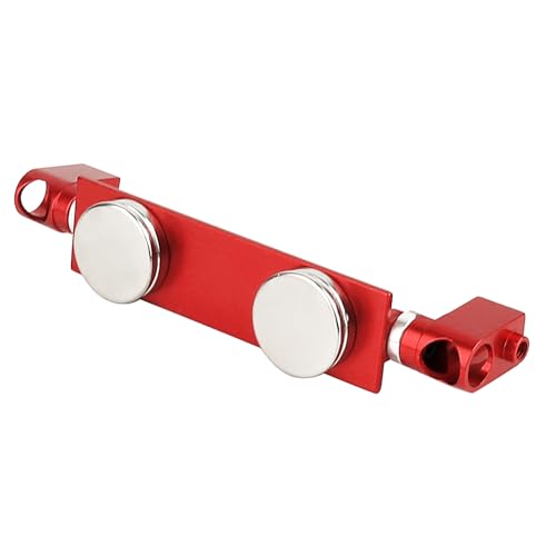 RC Magnetic Body Post Stealth Invisible Body Shell Mount Column Kit Compatible with HSP Sakura D3 XIS Himoto HPI Tamiya TT-01 TT-02 1/10 RC Touring Car Drift Car (red) - color: Red