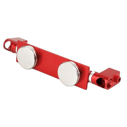 RC Magnetic Body Post Stealth Invisible Body Shell Mount Column Kit Compatible with HSP Sakura D3 XIS Himoto HPI Tamiya TT-01 TT-02 1/10 RC Touring Car Drift Car (red) - color: Red