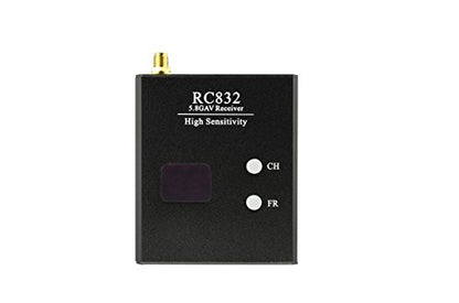 WR832 5.8GHz 40CH Wireless FPV Audio Video Receiver for Racing Drone and Multicopter