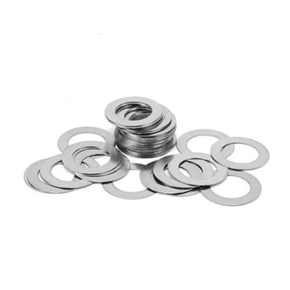 Metal shims, 10/20Pcs,Ss 304 Super Ultra Thin Flat Washer Shim Plain Gasket M9 M10 M12 M13/M14 M15 M16 M17 M18 M20 M22 M25 M30/Thick 0.30Mm/M14*20Mm 20Pcs(Thick 0.30mm,M10*18Mm 20Pcs)