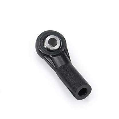 10Pcs M3 Rod Ends Plastic Black M3 Balls Ends for Axial D90 SCX10 RC Crawler Car (Black D) - color: Black D