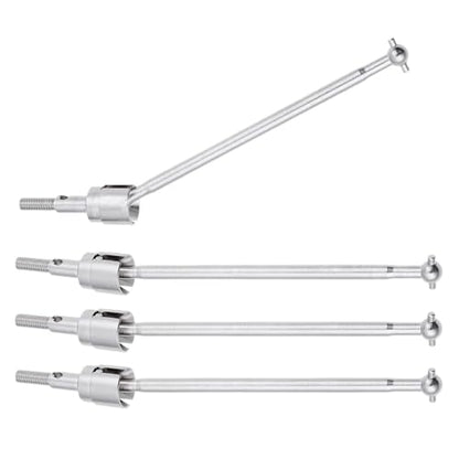 Replacement Dogbone Drive Shaft and Wheel Axle Compatible with 1/10 Scale Exceed RC Cars 94111 94108 94170 89.5mm(Silver) - color: Silver