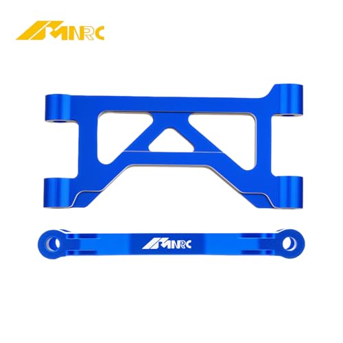 Alum Rear Upper Suspension a Arm for 1/16 Mini Maxx 4WD RTR RC Car Truck-107154-1 Upgrades Part Blue - color: Blue