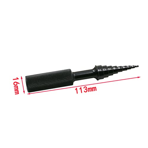 ABOOFAN Rc Car Accessories Bearing Installer Removal Tool Drill Puncher Style Tool Model Car Reamer for DIY Projects