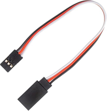 20 Pieces 3-Pin Servo Extension Cables Servo Extension Wire Cord Male to Female RC Wire Cable Connectors Compatible with Rc Jr Futaba Car Airplanes - 5 Sizes - size: 20 Pack