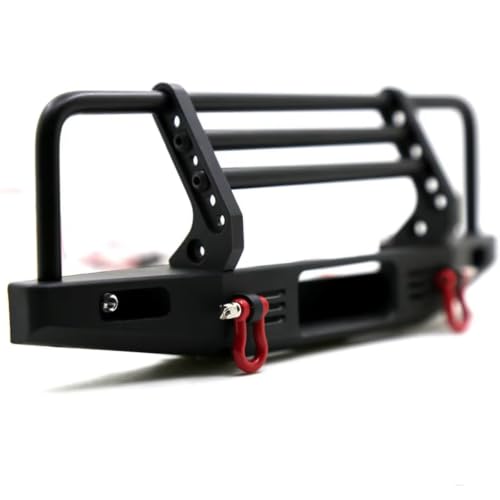 RC Parts Front Bumper Light Metal for TRX4 for Defender for Axial for SCX10 II 90046 1/10 Adjustable RC Crawler Car Upgrades Parts