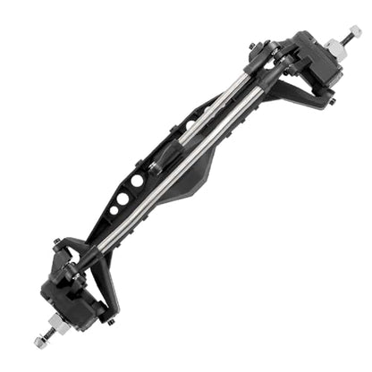 STMU 1/10 RC Crawler Front & Rear Plastic Currie F9 Portal Axle Set – Complete Upgrade for Axial Capra UTB10 1.9 UTB Models (Front Axle Assemble)