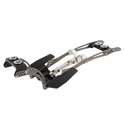 MEUS RACING Titanium LCG Chassis MD24 Chassis for Axial SCX24 1/24 RC Crawler Upgrades (MD24 Chassis) - color: Md24 Chassis