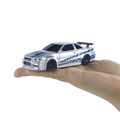 TOUCAN RC HOBBY 1/43 RC Drift Car 4WD High Speed Racing Vehicles 4304A 2.4GHz RTR Mini Car Model Radio Battery Lights Gyroscope for Ages 14+ - color: 4304agyro