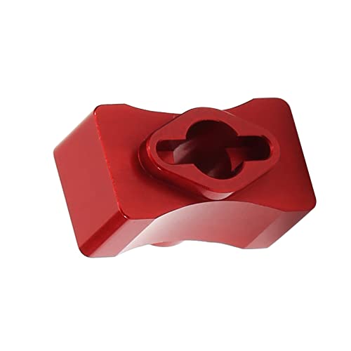Metal Differential Posi Locker Spool Assembly RC Crawler Car Upgrade Parts for Team Associated DR10 Drag Race Car - color: Red