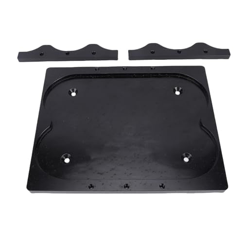 Battery Billet Pallet Battery Tray Battery Mount 6061-T6 Aluminum Alloy Anodized Universal Replacement for Optima 34 78 Batteries with High Strength Secure Installation