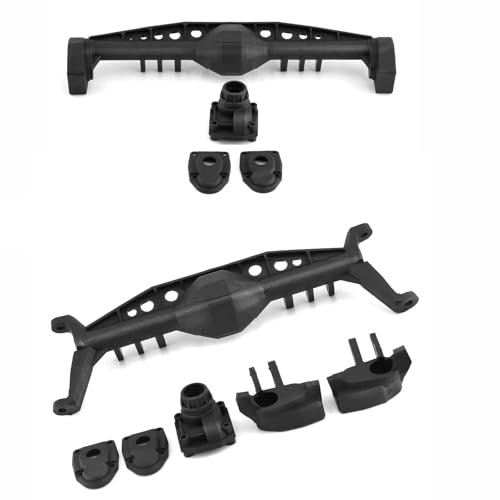 RC Accessories 1Set Plastic Front/Rear Currie F9 Portal Axle Housing for Axial Capra UTB10 1.9 UTB 1/10 RC Crawler Car Upgrade Parts(Front and Rear) - color: Front and Rear