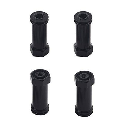 Aluminum 12mm Wheel Hex Hub Adapters 25mm/30mm Extension Longer Combiner Compatible with Traxxas Slash 4x4 HQ 727 1/10 RC Car (30mm) - size: 30mm