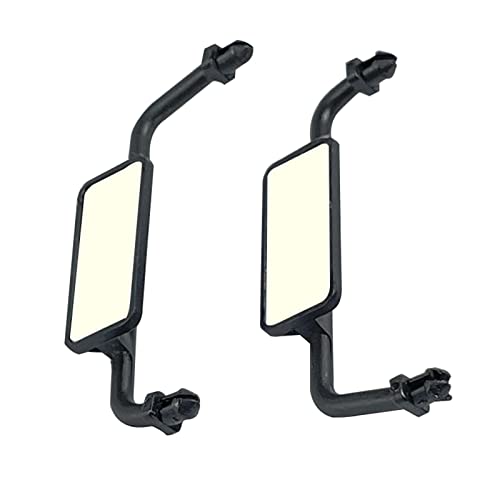 Generic Metal Trailer Upgrade Kit for 1/12 Scale RC Crawler Car, Rearview Mirror